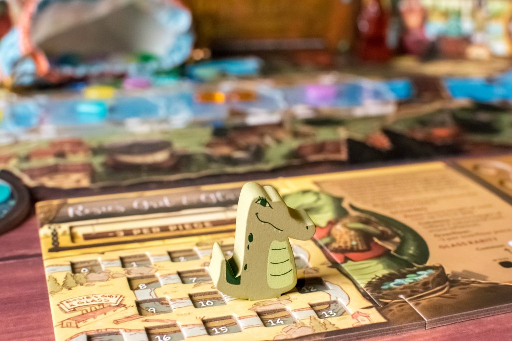 River Valley Glassworks board game components and gameplay