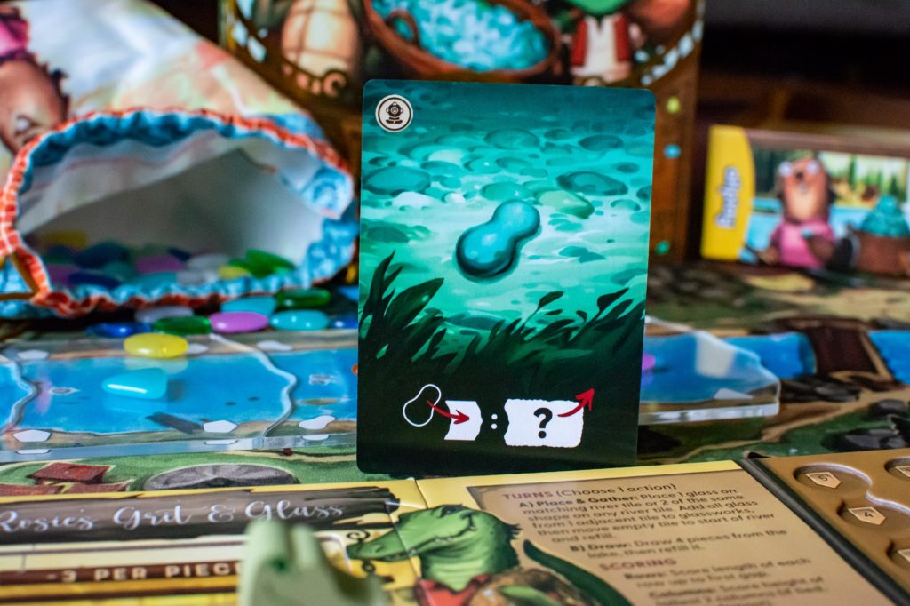 River Valley Glassworks board game components and gameplay