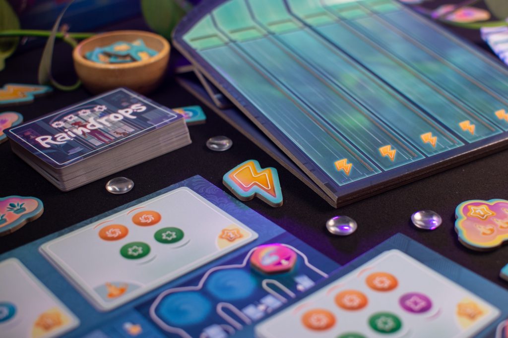 Raindrops Board Game Review | A Cozy Puzzle You’ll Want to Play on Rainy Days